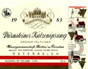Winzergenossenschaft_Dürnsteiner Katzensprung_gr veltliner 1983